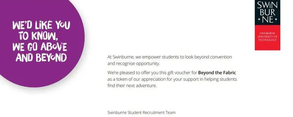 Swinburne Vouchers